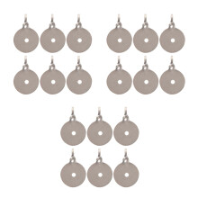 18Pcs Compact Metal Train Targets for Safe Kids Target Practice