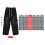 2Pièces Jeans Cargo Large Coton Noir Usage 9