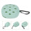 2Pcs Light Green Silicone Makeup Sponge Box Travel Puff Storage 8