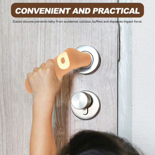 Coffee Door Handle Cover Silicone 1pack 5.7x2x1.3in 2