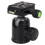 Arca Swiss Quick Release Plate Three Locking Knobs Tripod Ball Head Panoramic Rotation Damping Control Non Slip Rubber Mat CNC For DSLR Camera 3