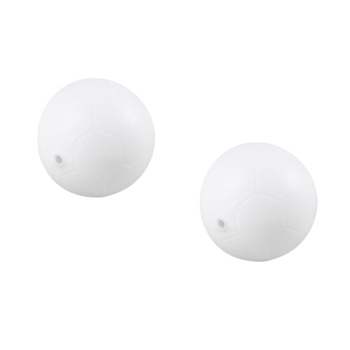 2Pièces Ballons PVC Multisports Blancs Enfants DIY