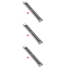 3Pcs Stainless Steel Vacuum Tube Tester High Accuracy U Tube Manometer