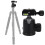 Arca Swiss Quick Release Plate Three Locking Knobs Tripod Ball Head Panoramic Rotation Damping Control Non Slip Rubber Mat CNC For DSLR Camera 4