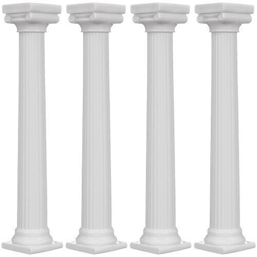 40Pièces Colonnes Support Gâteau En Pour