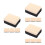 12Pièces Effaceur Compact Bois Pour Tableau Et Ardoise Coloré 1