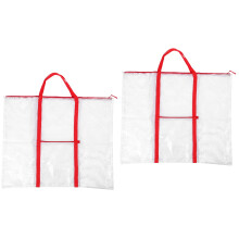 2Stk Rotes Zeichenbrett Tragetasche PVC Robust Für Künstlerbedarf