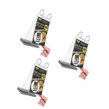 3Stk Transparenter Menühalter PVC Display Für Shops