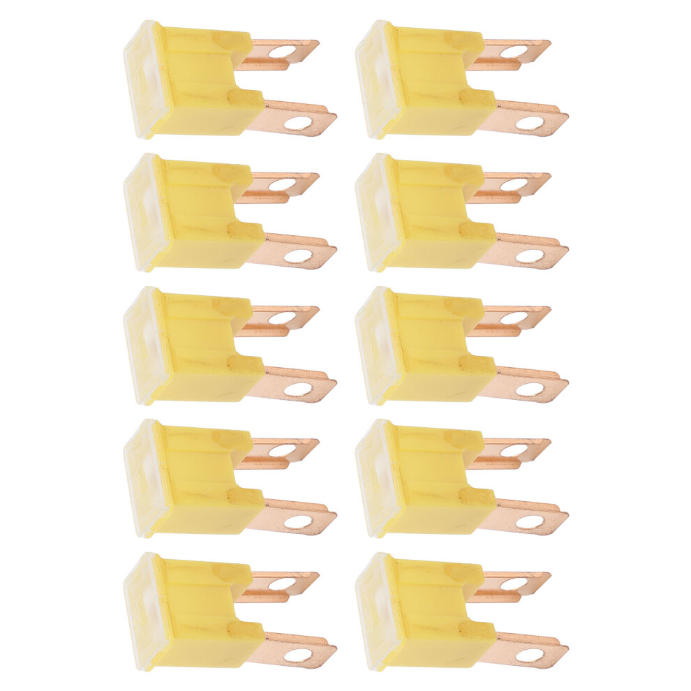 10pcs 60A 32V FLM Fuse Straight Male