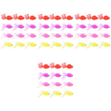 48Pièces Jouets Rouge Réaliste Tpr Assorti Pour Jeux Enfants