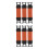 6Pièces Support Main Sécurisé Téléphone Orange Ajustable 3