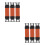 6Pièces Support Main Sécurisé Téléphone Orange Ajustable 4