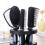 5Pcs Blue Comb Mirror Set Durable Hair Comb Styling Tools for Makeup 3