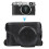 Digital Camera Protective Cover Compatible with Sony ZV-1F Vlog Cameras, Intimate Design Soft Internal Layer Adjustable Shoulder Strap Lightweight 4