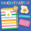 Decopatch Eggcellent Easter Card Includes Removable Fried Egg Patch 5