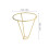 2Pcs Durable Golden Triangular Seed Rack for Water Plant Propagation 11