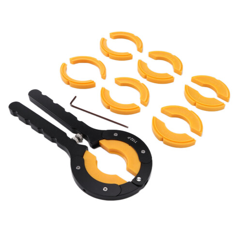Thin Fly Rig Holder Tool Color Coding Line Locking Tabs Easy Line Winding High Line Capacity Multi-Purpose Use 2