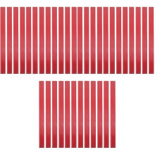 60Pcs Red Carpenter Pencils Octagonal Wood Heavy Duty for Construction