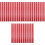60Pcs Red Carpenter Pencils Octagonal Wood Heavy Duty for Construction 1