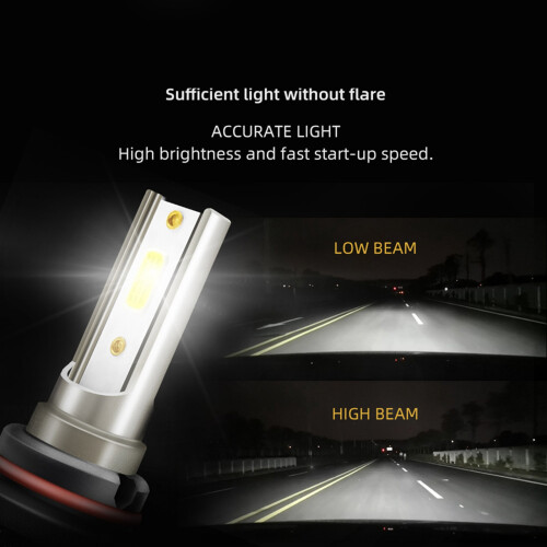 Λαμπτήρες προβολέων LED υψηλής απόδοσης, plug and play, ενίσχυση φωτεινότητας IP68, 1