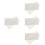 200Pcs White Retro Style Translucent Envelops for Money and Letters 5