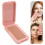 4Pcs Pink Plastic Makeup Brushes for Face Contouring and Highlighting 6