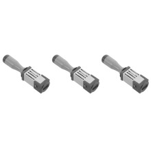3Pcs Handheld Multi and Number Stamp Set with Metal Parts