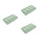3Pièces Porte-Taco Silicone Vert Longue Durée, Facile À 5