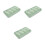 3Pièces Porte-Taco Silicone Vert Longue Durée, Facile À 8