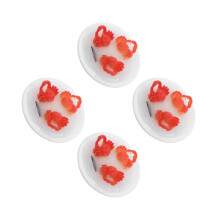 4Pcs Realistic Fake Food Crab for Photography and Display