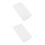 2Pcs Easy-Clean Plastic Dough Proofing Tray Lid White for Home Use 1