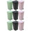 9Pcs Multi-Functional Mini Trash Can with Lid Small Garbage Container 7