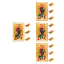 16 Pcs Tai Sui Amulet Cards For Luck And Protection Wallet Decoration