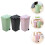 9Pcs Multi-Functional Mini Trash Can with Lid Small Garbage Container 11