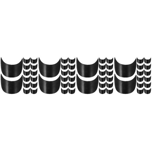 80Pcs Cycling Bike Sun Visor Black Resin Replacement