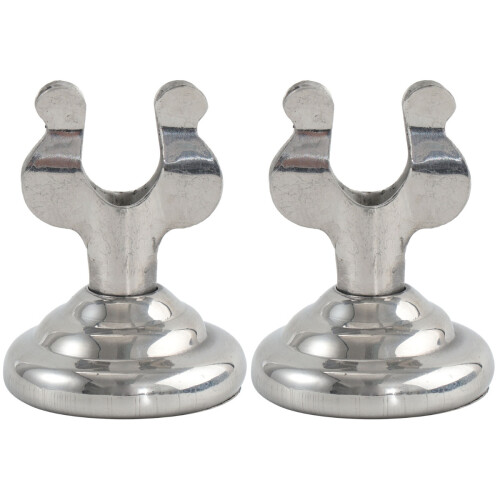 2Stk Notizhalter Nummer Clip Silber Robust Und Elegant 2