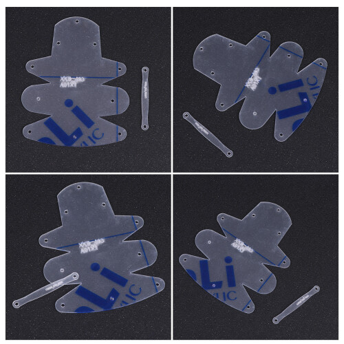 3Sets Precision Cut DIY Cross-Body Bag Pendants Template for Crafting 1