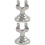2Stk Notizhalter Nummer Clip Silber Robust Und Elegant 6
