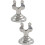 2Stk Notizhalter Nummer Clip Silber Robust Und Elegant 7