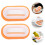 6Pcs Dish Washing Brushes for Kitchen with Comfortable Handle White 2