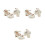 3Paires Chaussures Talon Beige Chic Usage 4