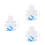 3Sets Precision Cut DIY Cross-Body Bag Pendants Template for Crafting 5