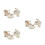 3Paires Chaussures Talon Beige Chic Usage 9