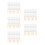 100Pièces Mini Coffrets Cuisine Transparent Pour Jeux Dînette 6