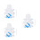 3Sets Precision Cut DIY Cross-Body Bag Pendants Template for Crafting 7