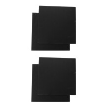 4Pcs Removable Hard Foams Food Divider for Thermal Bags Black