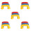 15Pcs Phone for Kids ABS Material Portable Interactive Toy 1