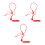 3Pcs Durable Halters for Training Practical and Easy-to-Use 2