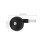 8Pcs PP Rotatable Replacement Wheels for Silent Black 3