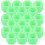 100Pièces Protège Écrous Roue Silicone Vert Lumineux Pour 2